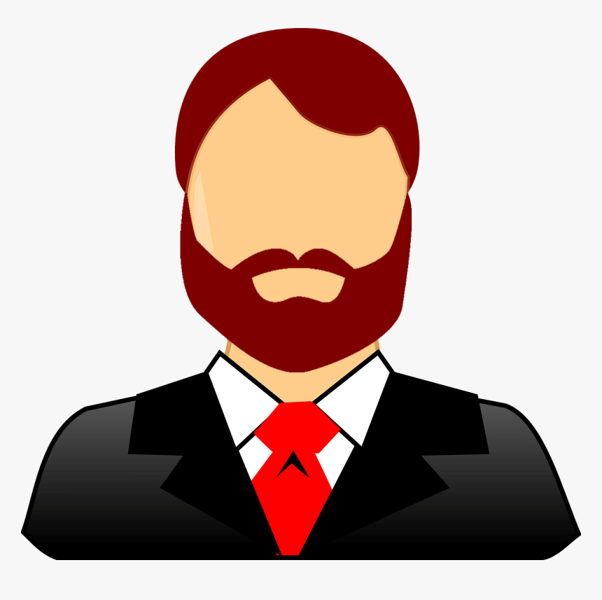 Transparent Cartoon Beard Png - Beard Man Icon Png, Png Download, Free Download