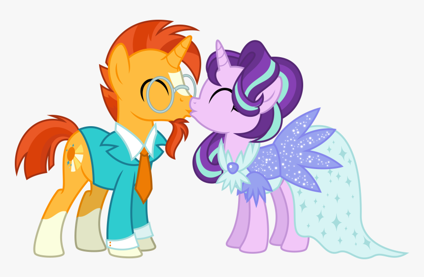 Sunburst And Starlight Are Getting Married By Osipush - My Little Pony Starlight Glimmer And Sunburst, HD Png Download, Free Download