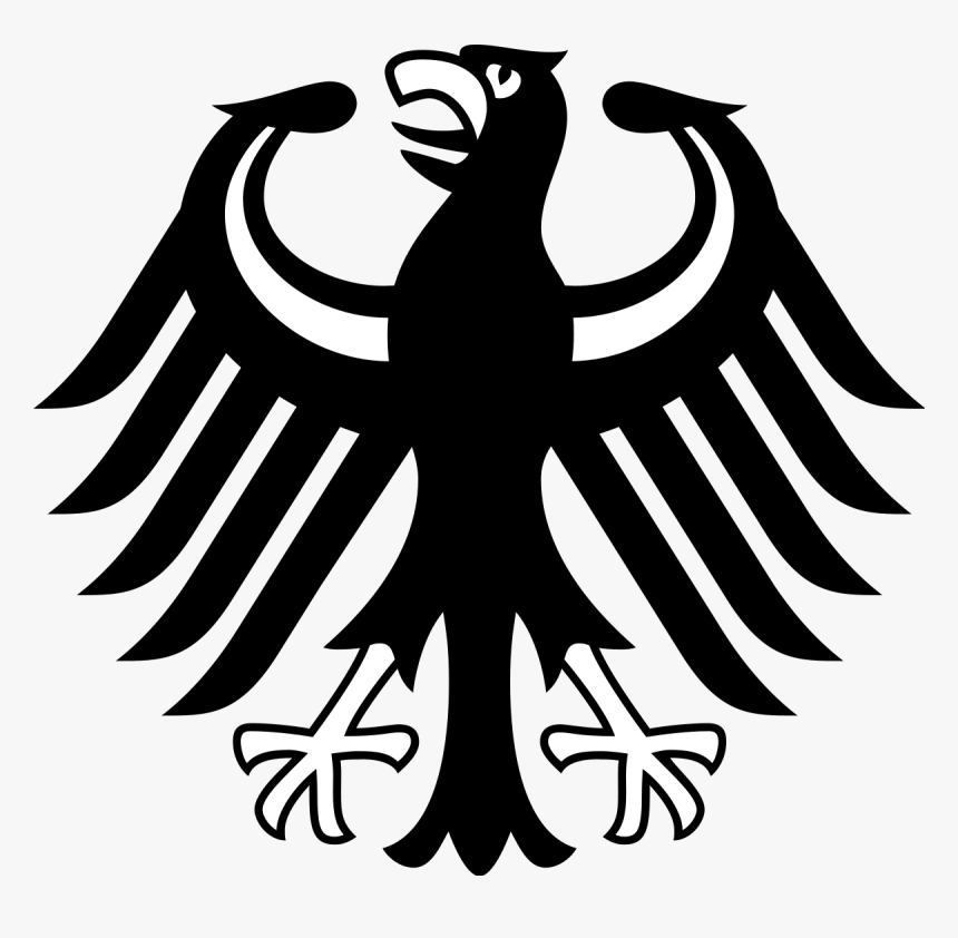 Coat Of Arms Of Germany Weimar Republic Reichsadler - German Coat Of Arms Black, HD Png Download, Free Download