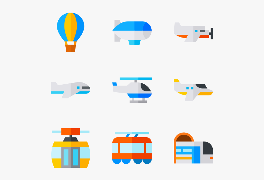 Vehicles And Transports - Hot Air Balloon, HD Png Download, Free Download