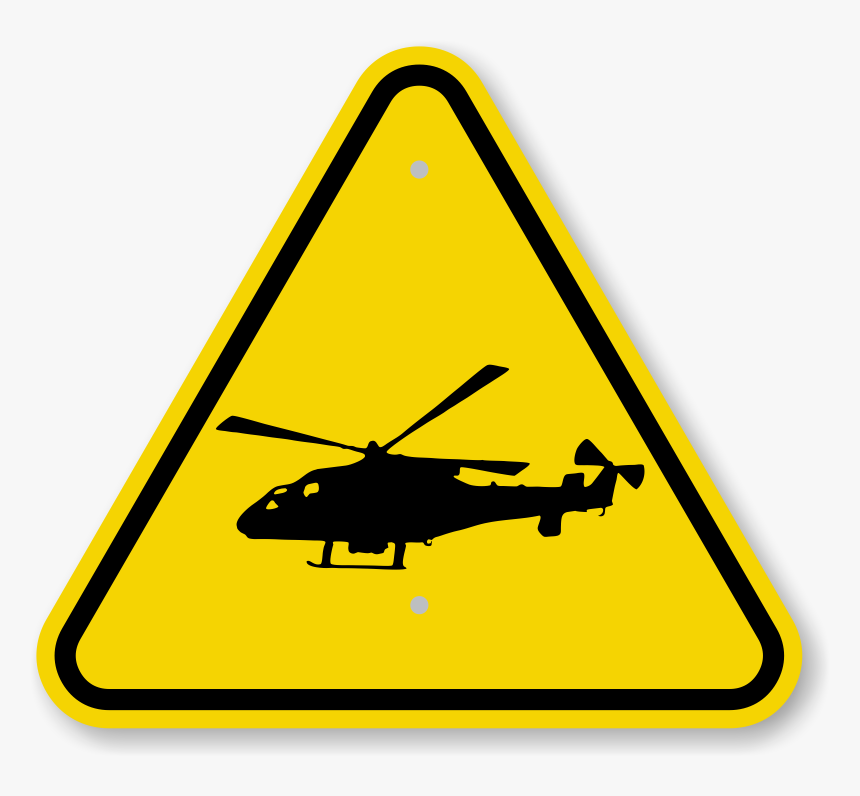 Clip Art Iso Landing Area Warning - Helicopter Landing Zone Symbol, HD Png Download, Free Download