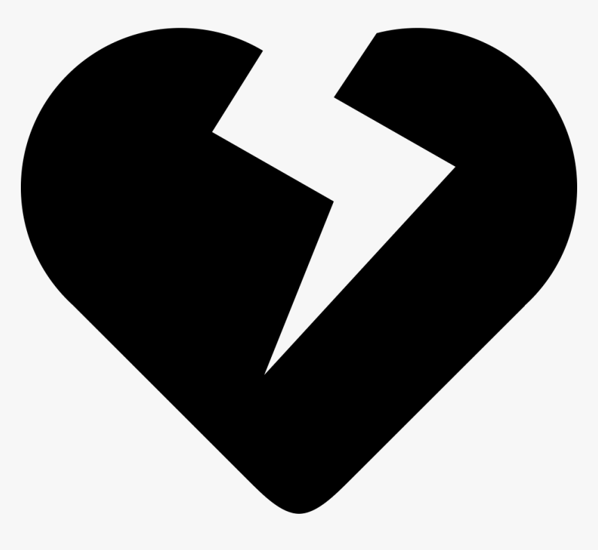 Broken Heart Vector Graphics Computer Icons Symbol - Icono Vimeo, HD Png Download, Free Download