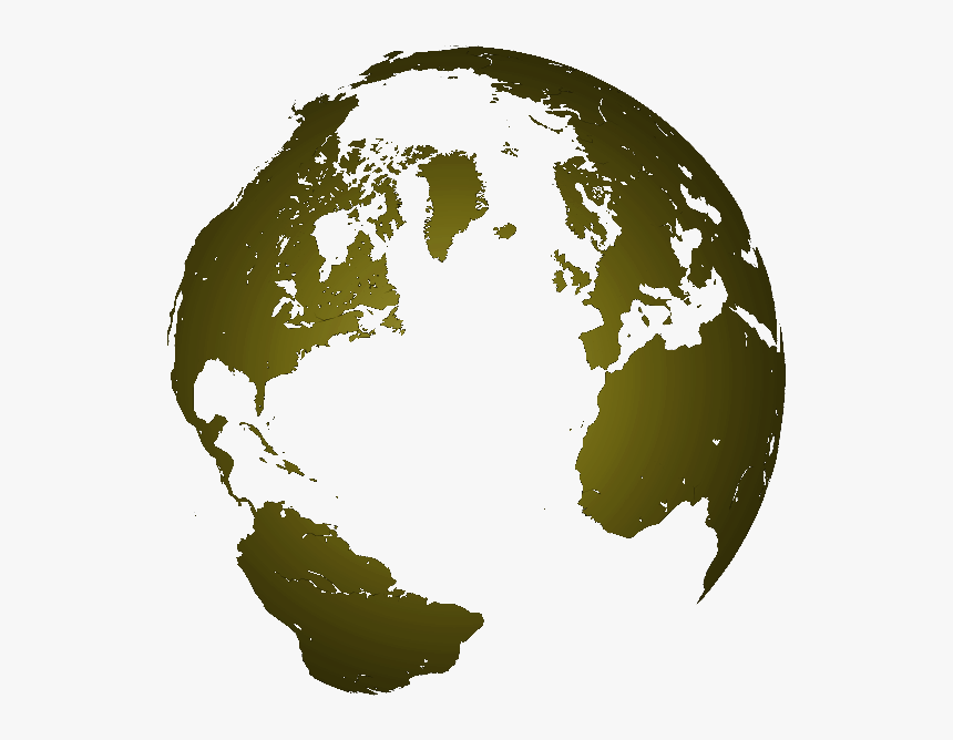 Continents From Globe - Globe Png Transparent Background, Png Download, Free Download