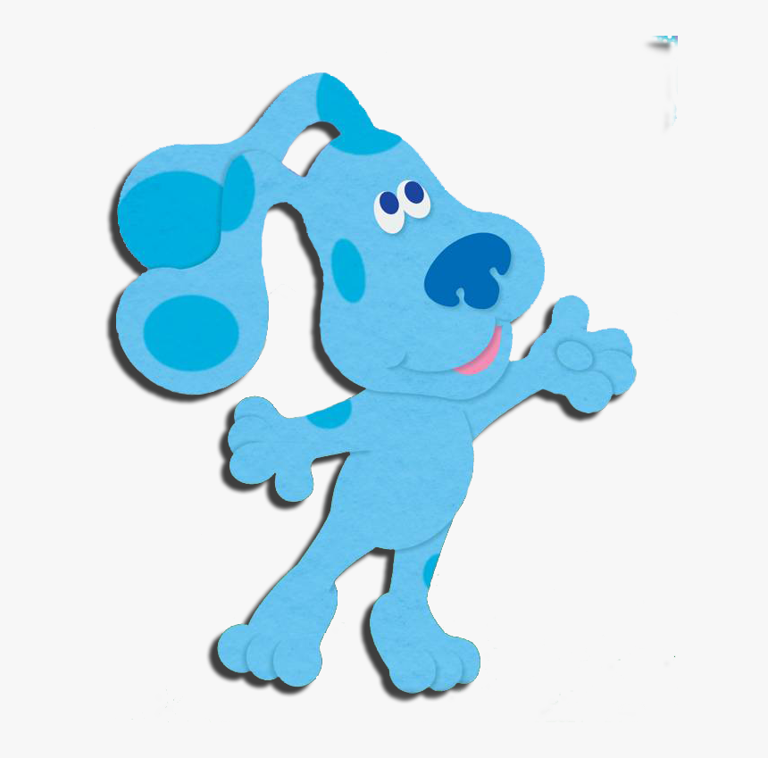 Noggin Blue"s Clues Plush Dolls - Blues Clues Clear Background, HD Png Download, Free Download