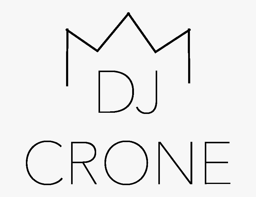 Dj Crone Logo - Black-and-white, HD Png Download, Free Download