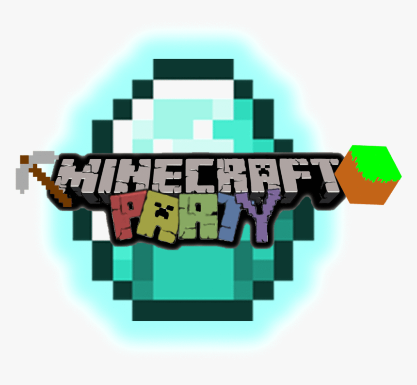 Minecraft Birthday Clipart 2 By Stacy - Minecraft Diamond Sprite, HD Png Download, Free Download