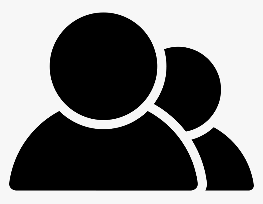 Two Users - Two User Icon Png, Transparent Png, Free Download