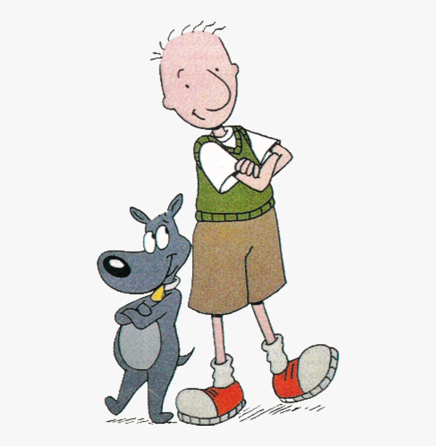 Doug And Porkchop-wbn704 - Doug Cartoon, HD Png Download, Free Download