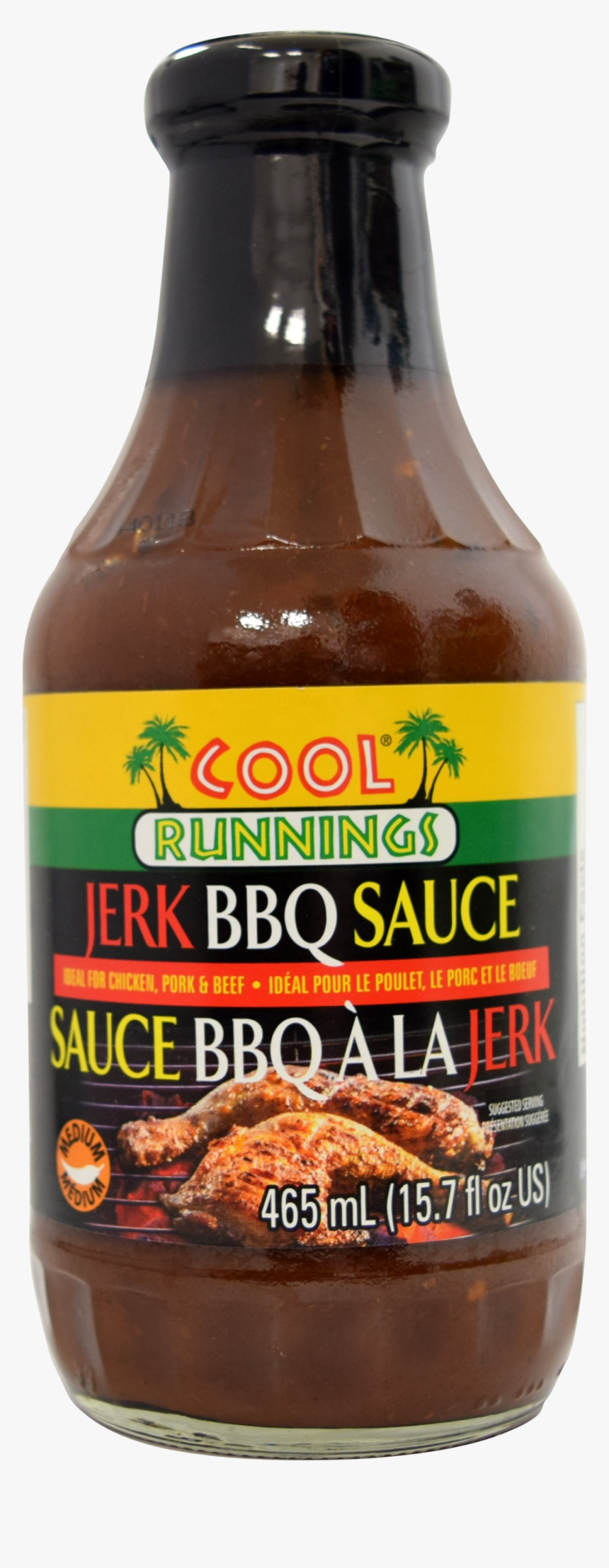 Jerk Bbq Sauce - Bottle, HD Png Download, Free Download
