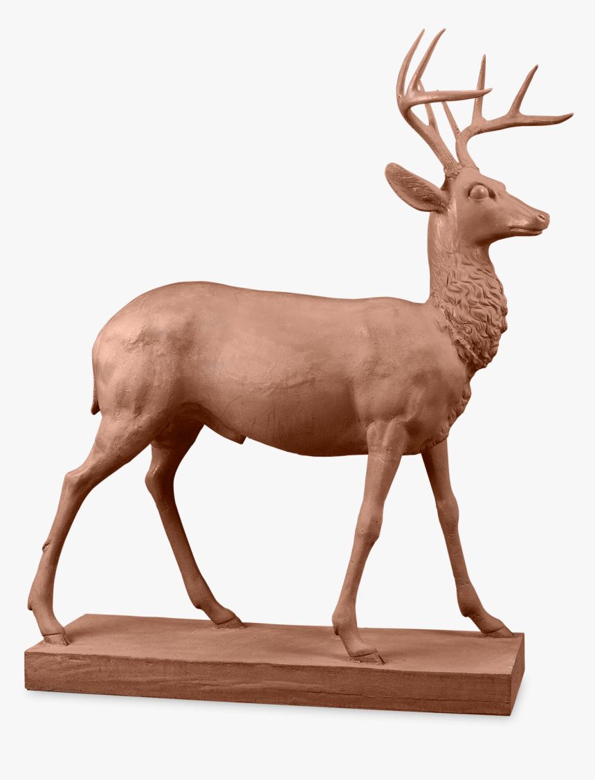 Cast Iron Stag - Elk, HD Png Download, Free Download