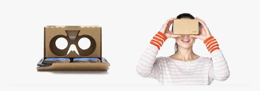 How Google Cardboard Works - Google Cardboard, HD Png Download, Free Download