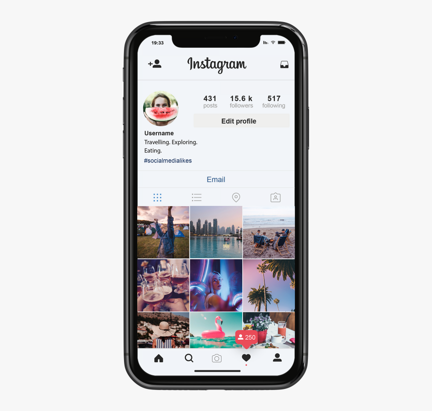 Buy Instagram Followers Uk - 25000 Followers Profile In Instagram, HD Png Download, Free Download