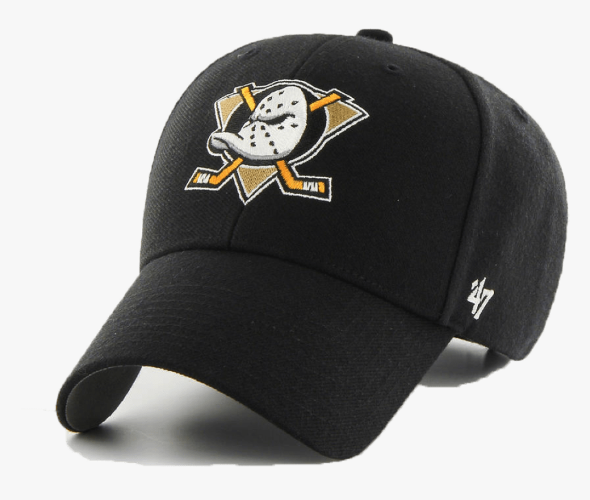 Anaheim Ducks "47 Brand Nhl Home "47 Mvp Cap Black - Anahiem Ducks 47 Hat, HD Png Download, Free Download