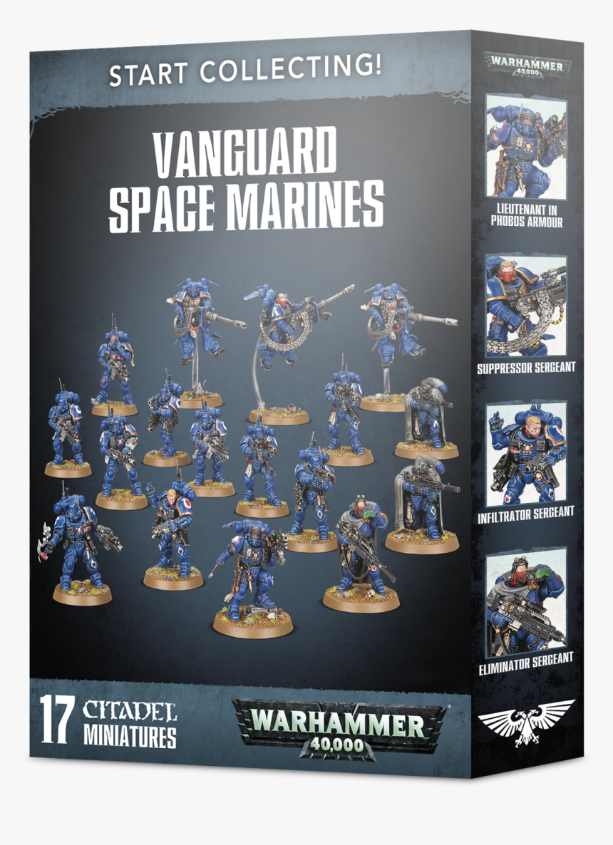 Start Collecting Vanguard Space Marines Image - Start Collecting Vanguard Space Marines, HD Png Download, Free Download