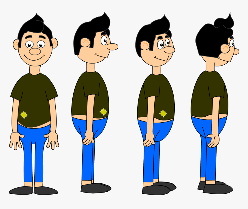 Cartoon , Png Download - 2d Character, Transparent Png, Free Download