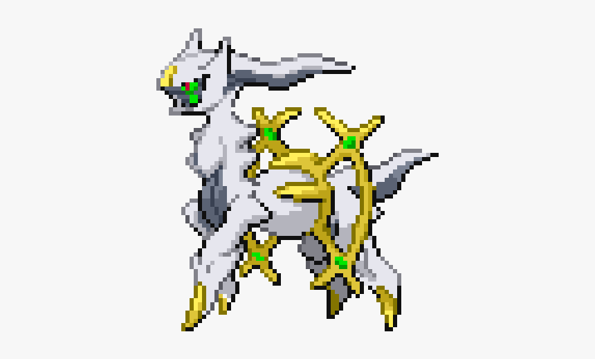 Pixel Art Pokemon Arceus, HD Png Download, Free Download