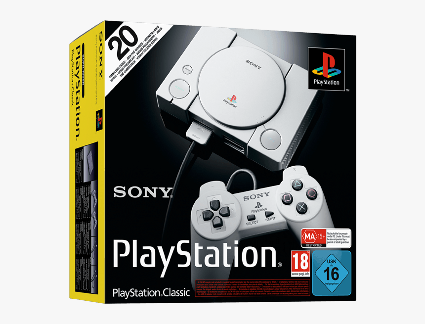 Playstation Classic Console - Playstation Classic 2018, HD Png Download, Free Download