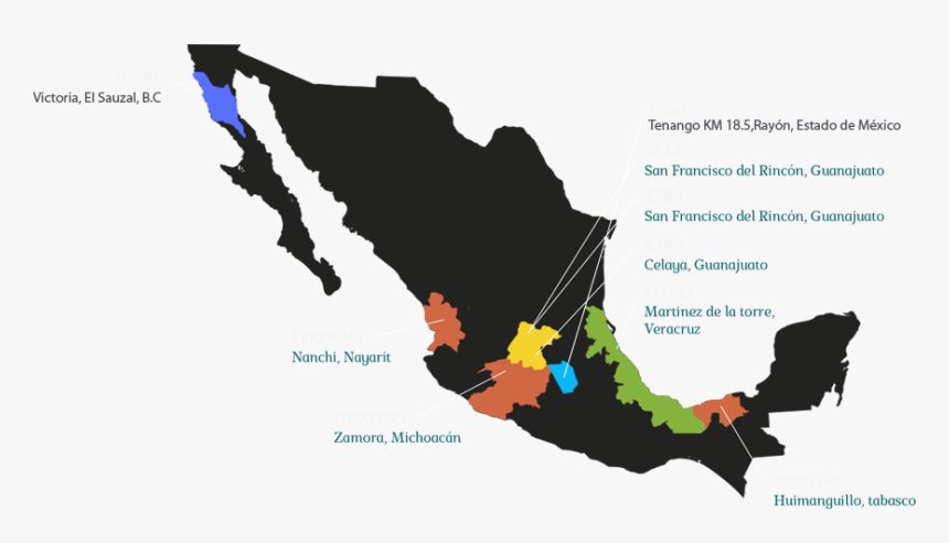 Mexico Map Vector, HD Png Download, Free Download