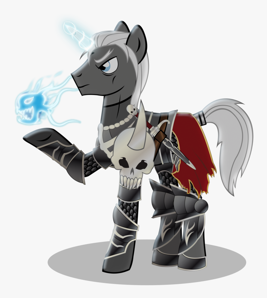 Banner Black And White Library Amazon Drawing Diablo - Pony Necromancer, HD Png Download, Free Download