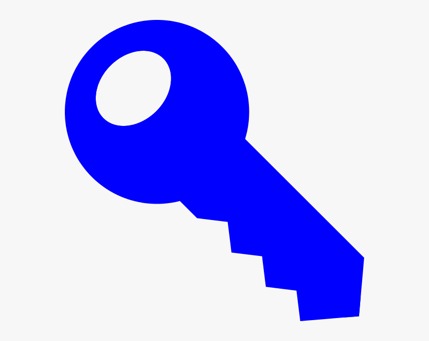 Blue key