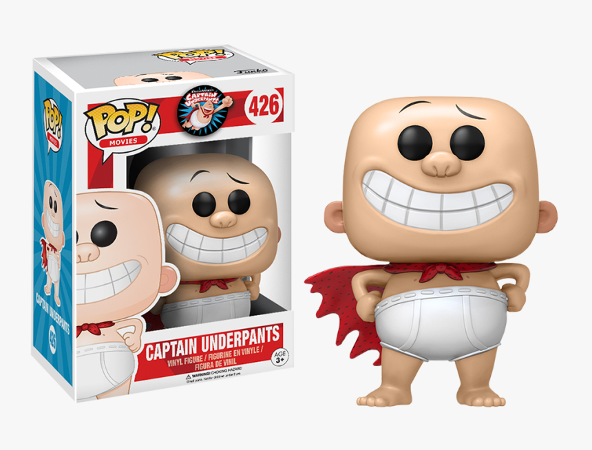 Captain Underpants Funko Pop, HD Png Download, Free Download