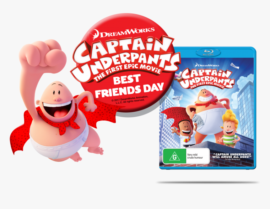 The First Epic Movie (1024x696), Png Download - Dreamworks Cartoon Dreamworks Captain Underpants, Transparent Png, Free Download