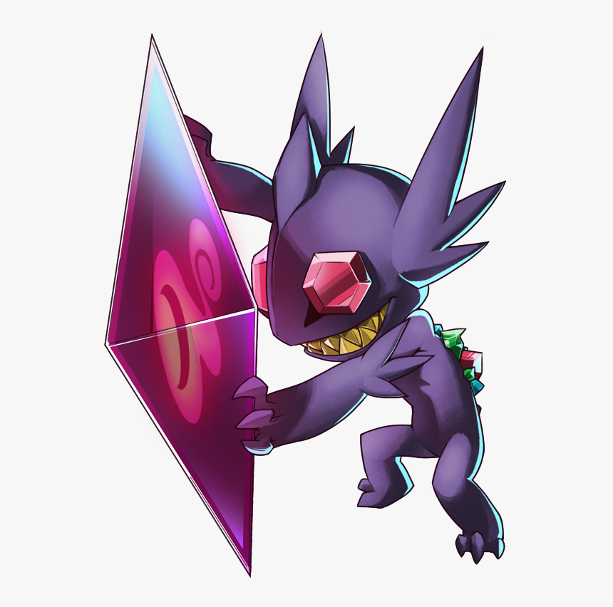 Sableye And Mega Sableye Drawn By Drawfag - Cartoon, HD Png Download, Free Download