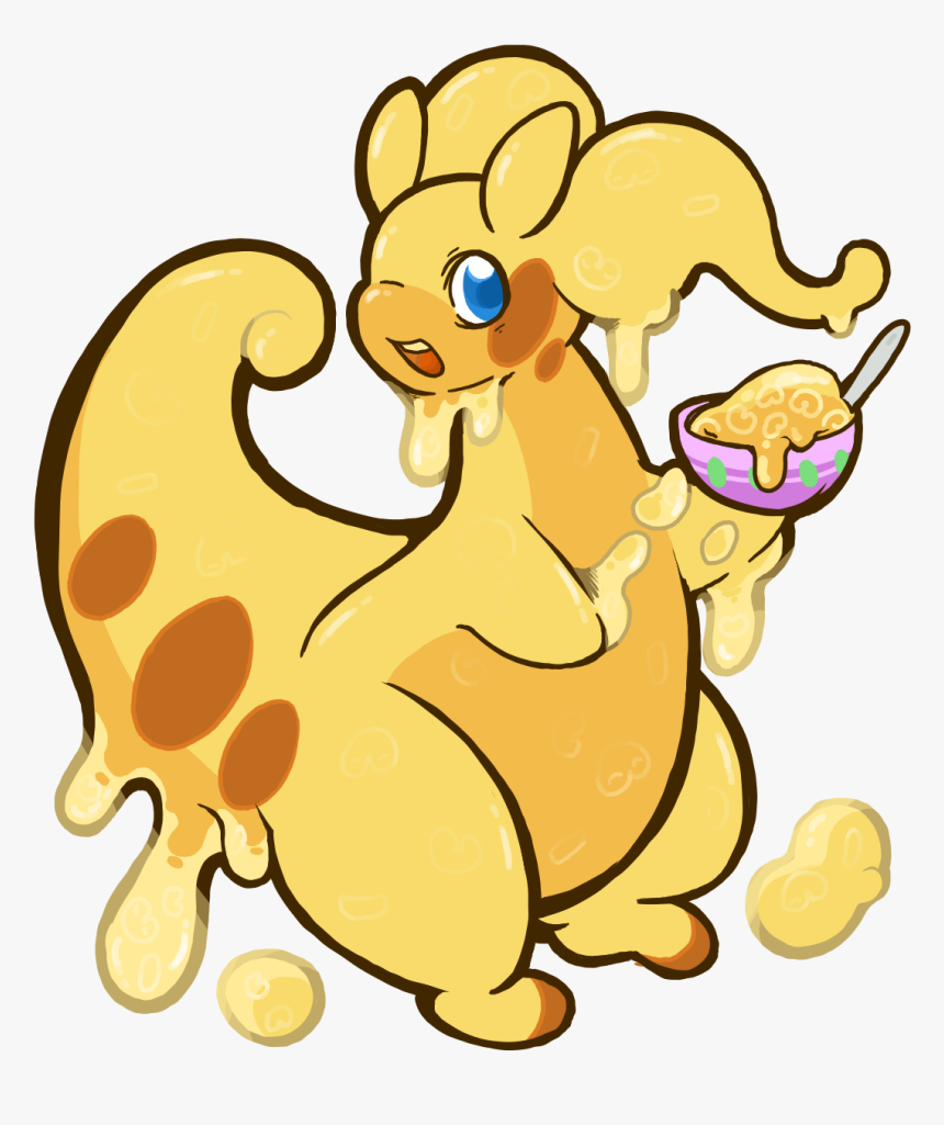 Mac And Cheese Goodra~ - Cartoon, HD Png Download, Free Download