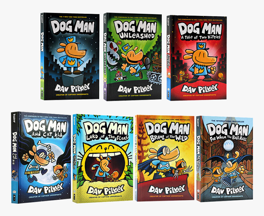 Dog Man Book Series, HD Png Download, Free Download