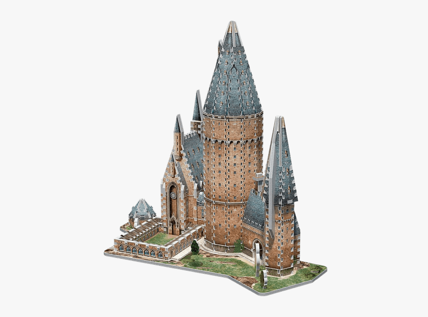 Hogwarts Castle Png - Harry Potter 3d Puzzle Great Hall, Transparent Png, Free Download