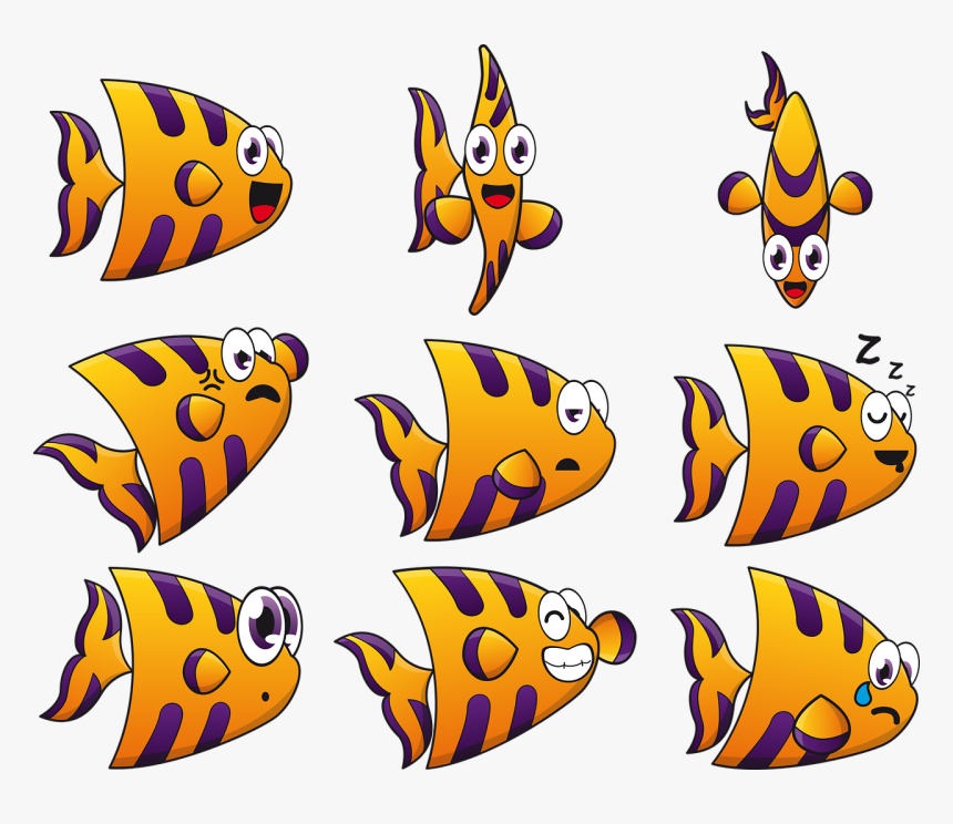 Fish Emotions, HD Png Download, Free Download