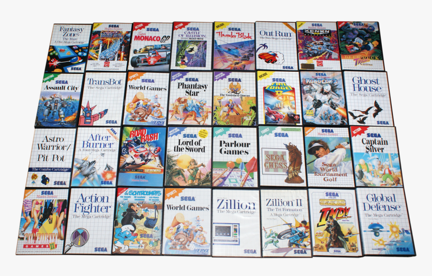 Sega Master System 2 Games, HD Png Download, Free Download