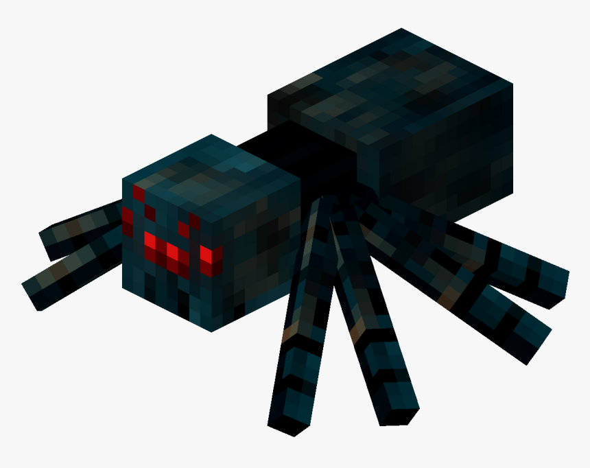 Cave Spider Official Minecraft Wiki Birthday Clip Art - Minecraft Spider Png, Transparent Png, Free Download