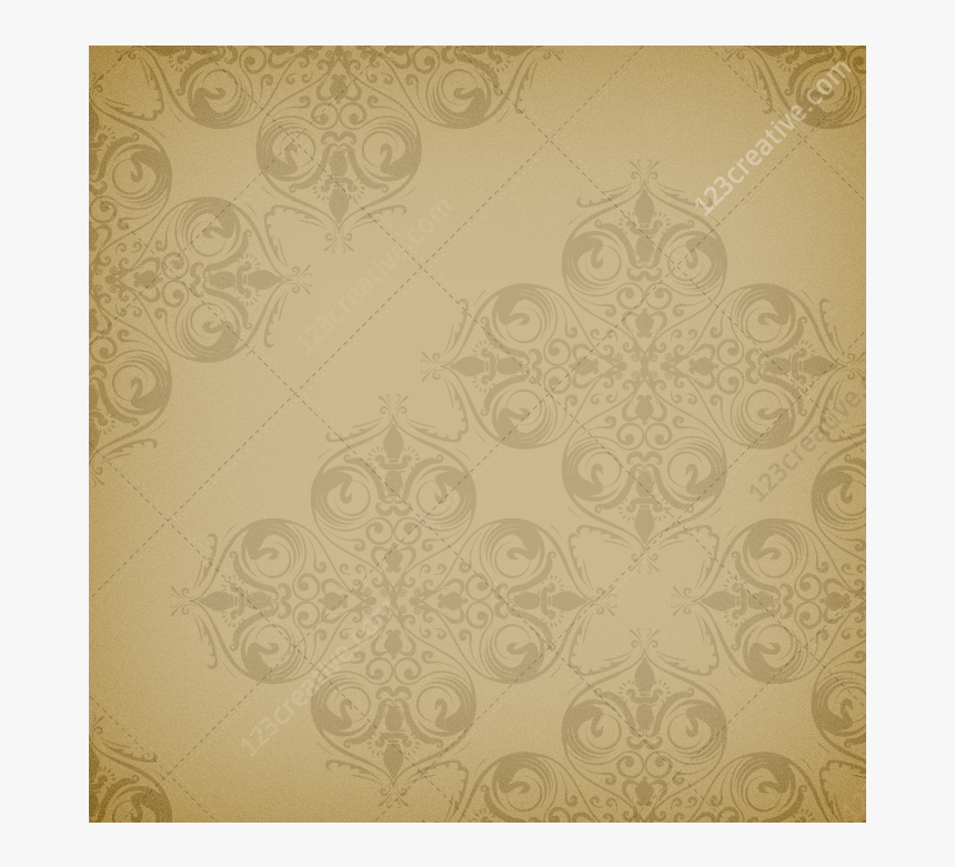 Baroque Vector Vintage Pattern Design - Wallpaper, HD Png Download, Free Download