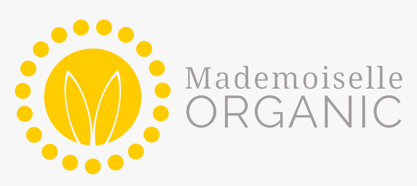 Mademoiselle Organic Logo White - Circle, HD Png Download, Free Download