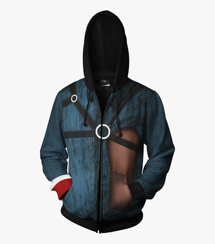 Ash Williams Evil Dead Zip Hoodie - Hoodie, HD Png Download, Free Download