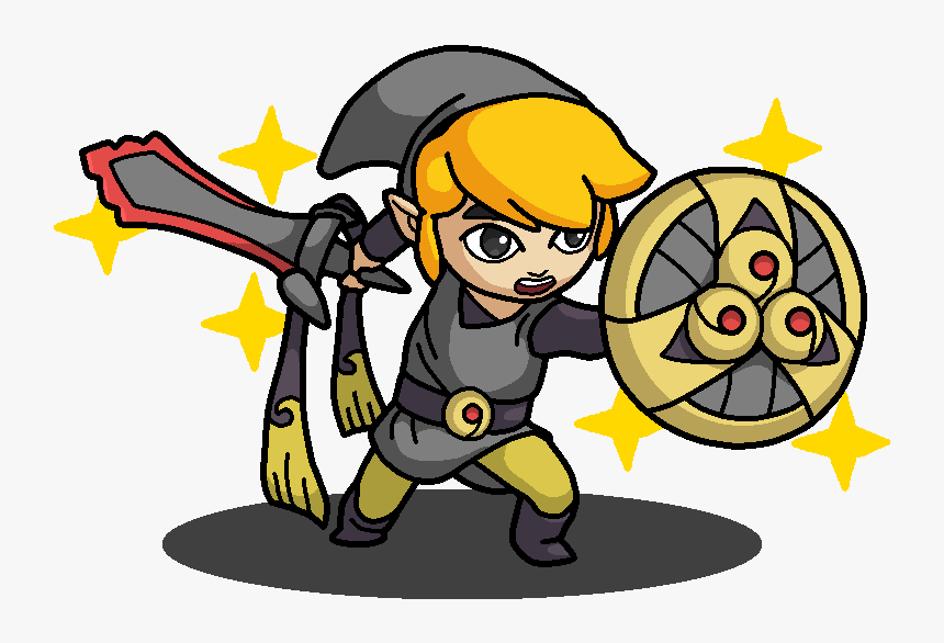 Drawing Link Super Smash Bros - Legend Of Zelda Aegislash, HD Png Download, Free Download