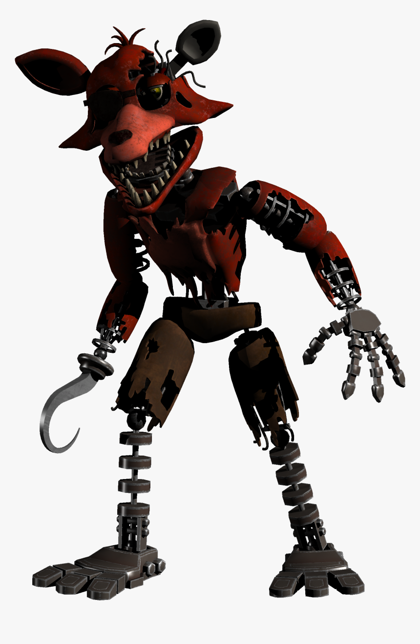 Five Nights At Freddy& - Old Foxy Fnaf 2, HD Png Download, Free Download