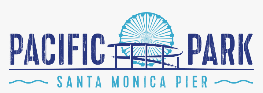 Santa Monica Pier Logo Transparent, HD Png Download, Free Download