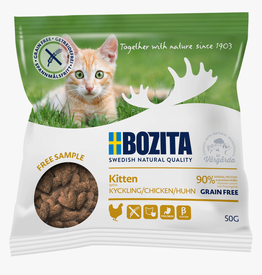 Bozita Kitten Grain Free Chicken, HD Png Download, Free Download