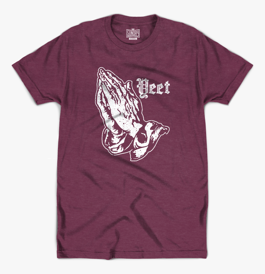 Cool Carll Store 2020 Yeet Praying Hands - Active Shirt, HD Png Download, Free Download