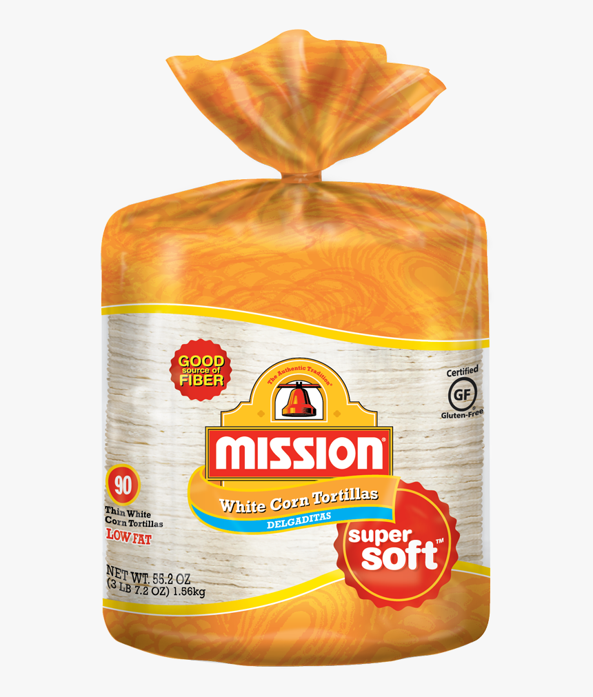 Extra Thin White Corn Tortillas - Mission Tortillas, HD Png Download, Free Download