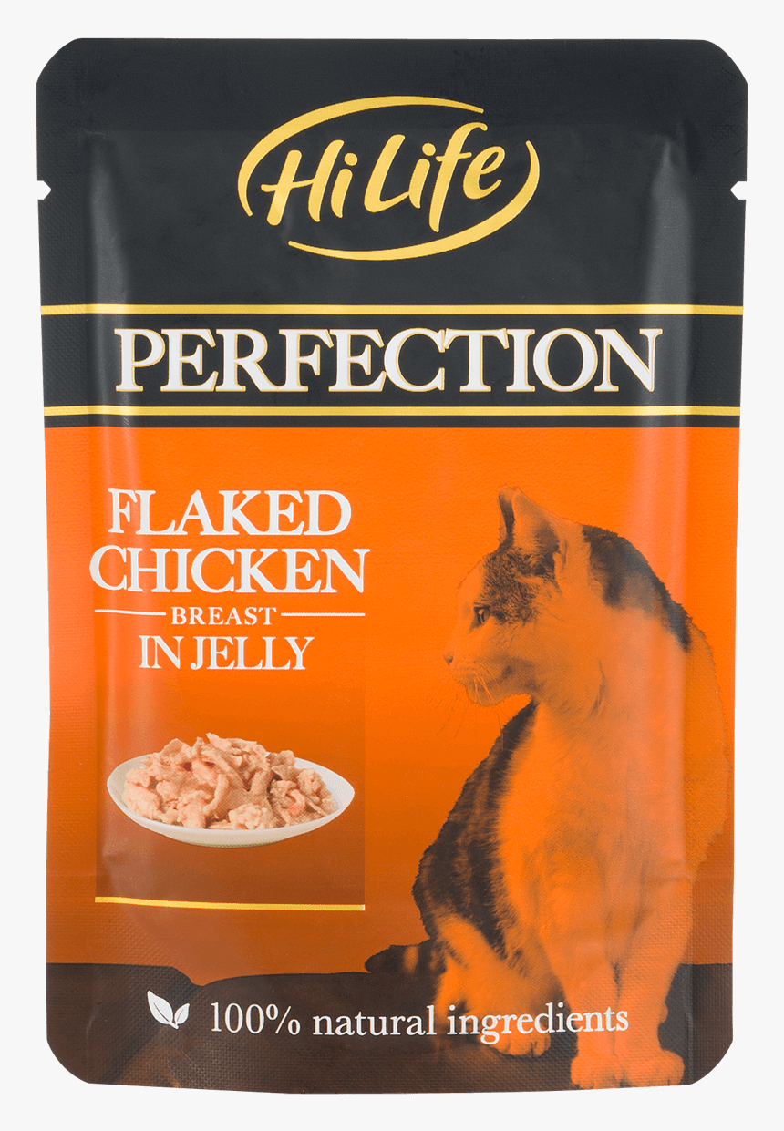 Hilife Perfection Flaked Chicken Breast In Jelly 70g - Hi Life Dog Food, HD Png Download, Free Download