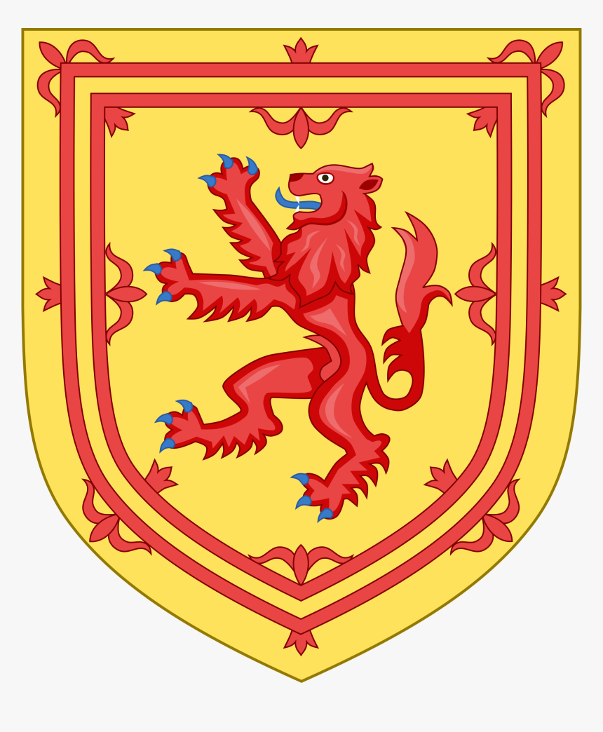 Heraldry Vector Lion Crest - Scottish Coat Of Arms, HD Png Download, Free Download