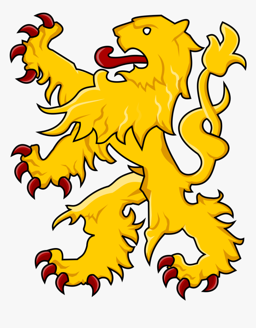 Red Lion In Heraldry, HD Png Download, Free Download