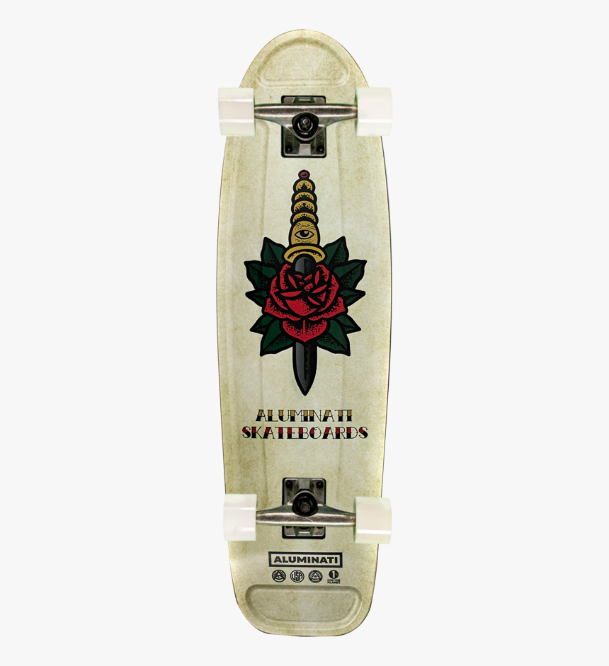 Americana Dagger Rose Bottom Trucks - Longboard, HD Png Download, Free Download