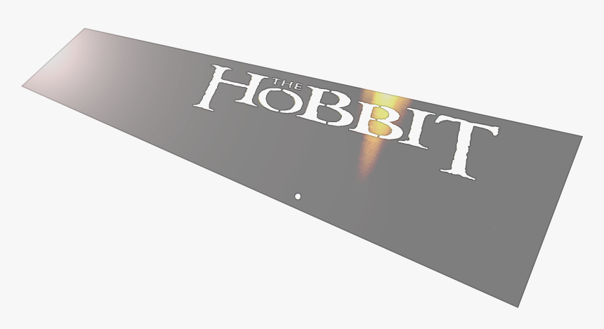 Mirror Blades For Jersey Jack Pinball The Hobbit "spiegelblech - Signage, HD Png Download, Free Download