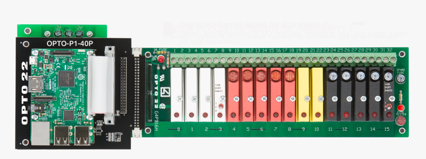 Transparent Raspberry Pi 3 Png - Raspberry Pi 3 Io Board, Png Download, Free Download