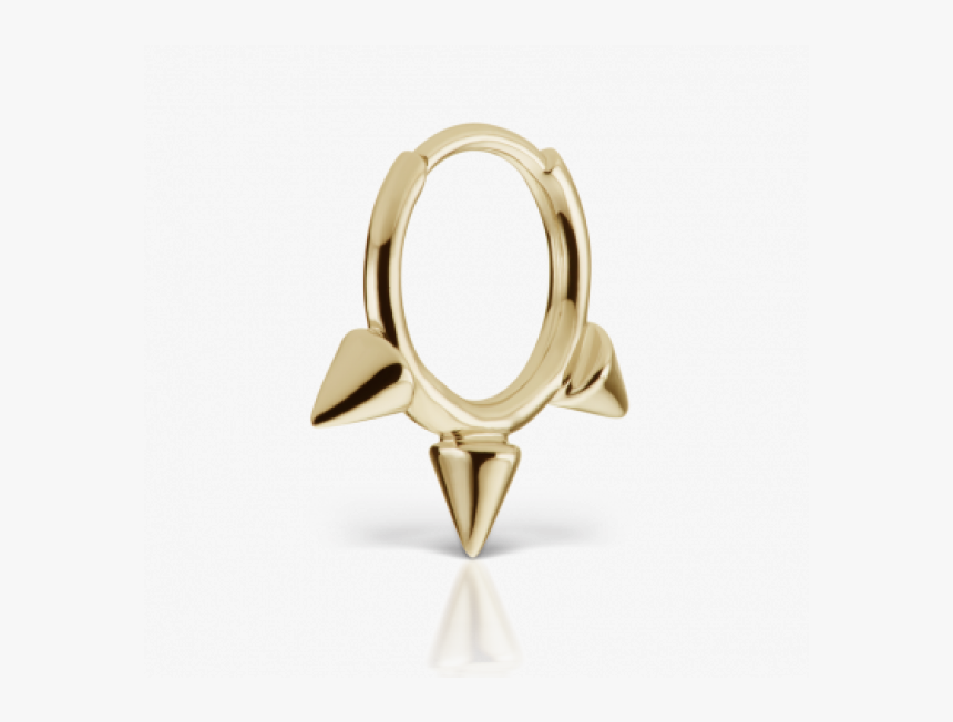 8mm Triple Spike Clicker Ring - Earring, HD Png Download, Free Download