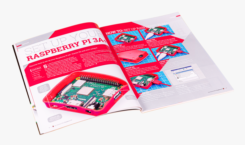 Official Raspberry Pi 3 Model A Starter Kit"
 Class= - Brochure, HD Png Download, Free Download